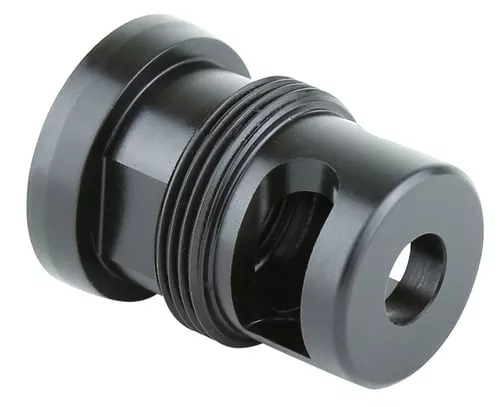 Griffin Armament TMM762 Taper Mount Minimalist Black 17-4 Stainless Steel with 5/8"-24 tpi Threads, 1.34" OAL & 1.07" Diameter for 30 Cal