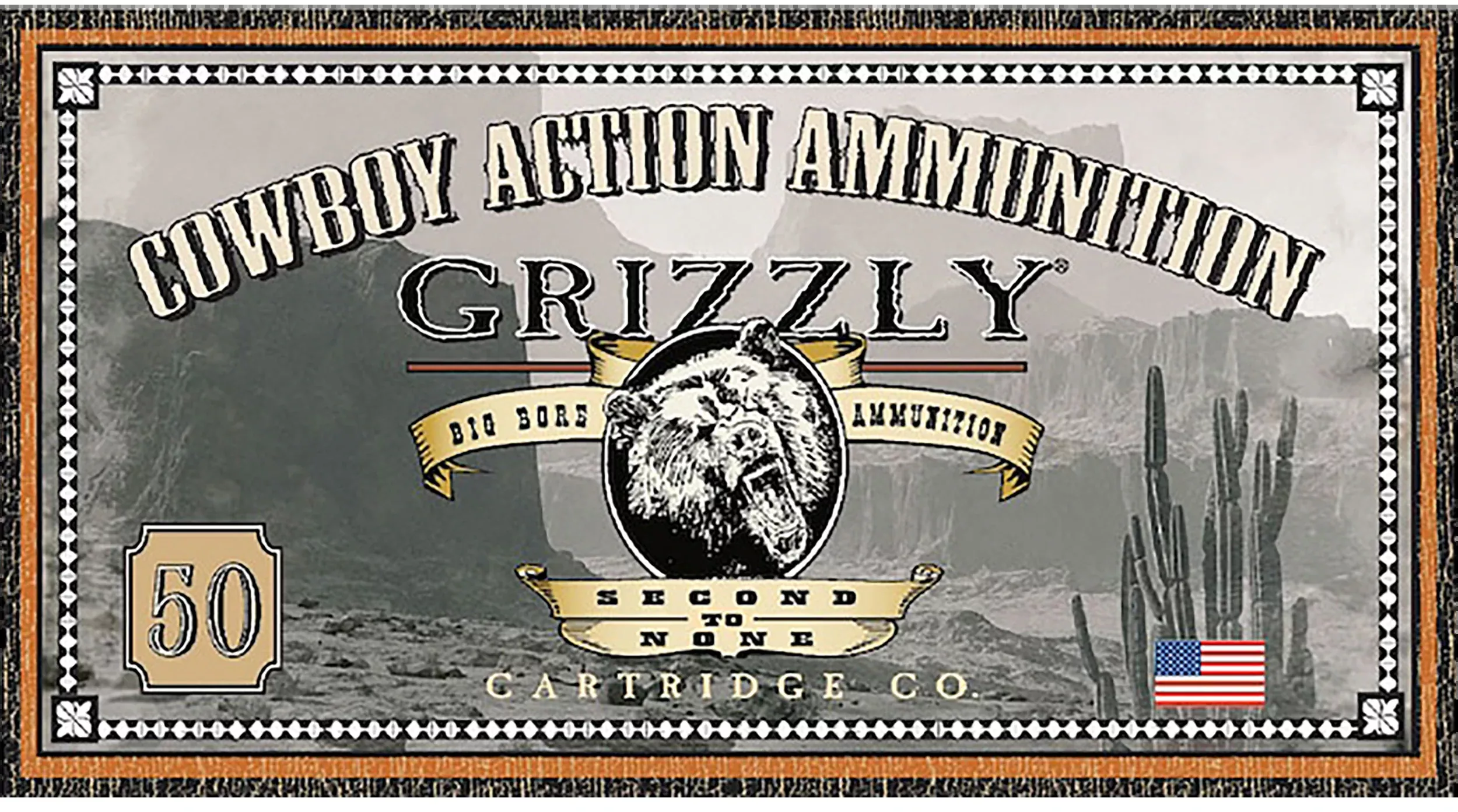 GRIZZLY AMMO (RINTOUL) .41 Magnum 210gr Semi Wad-Cutter Cowboy Action Ammo, 20rd Box GC41M8