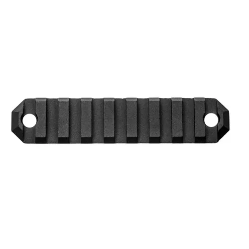 Grovtec KeyMod Picatinny Rail Section 3.8in 9-Slot CNC Aluminum Type III Anodized GRVGTSW229