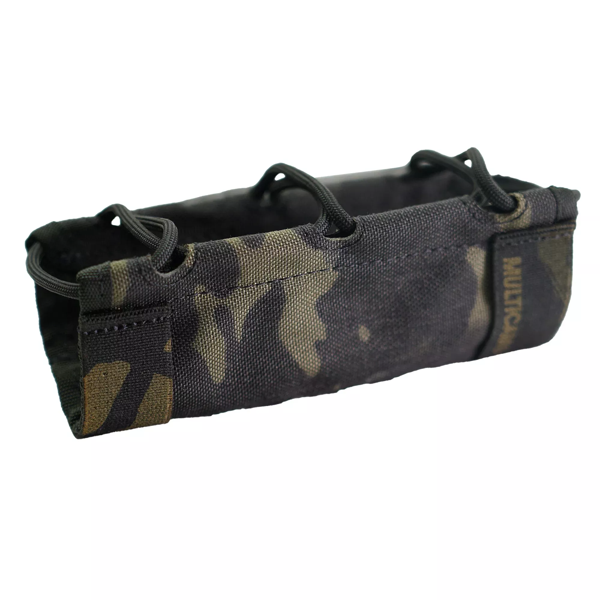 GrovTec Rail Wrap 6-Inch Multicam Black Heat Shield Rail Cover for AR-Style Handguards GTAC355