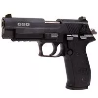 Gsg Gerg2210ffs Firefly 22 Lr 10 + 1 4 " Black Serrated Slide, Smoke Zinc Alloy W/Accessory Rail Frame, Black Polymer Grip
