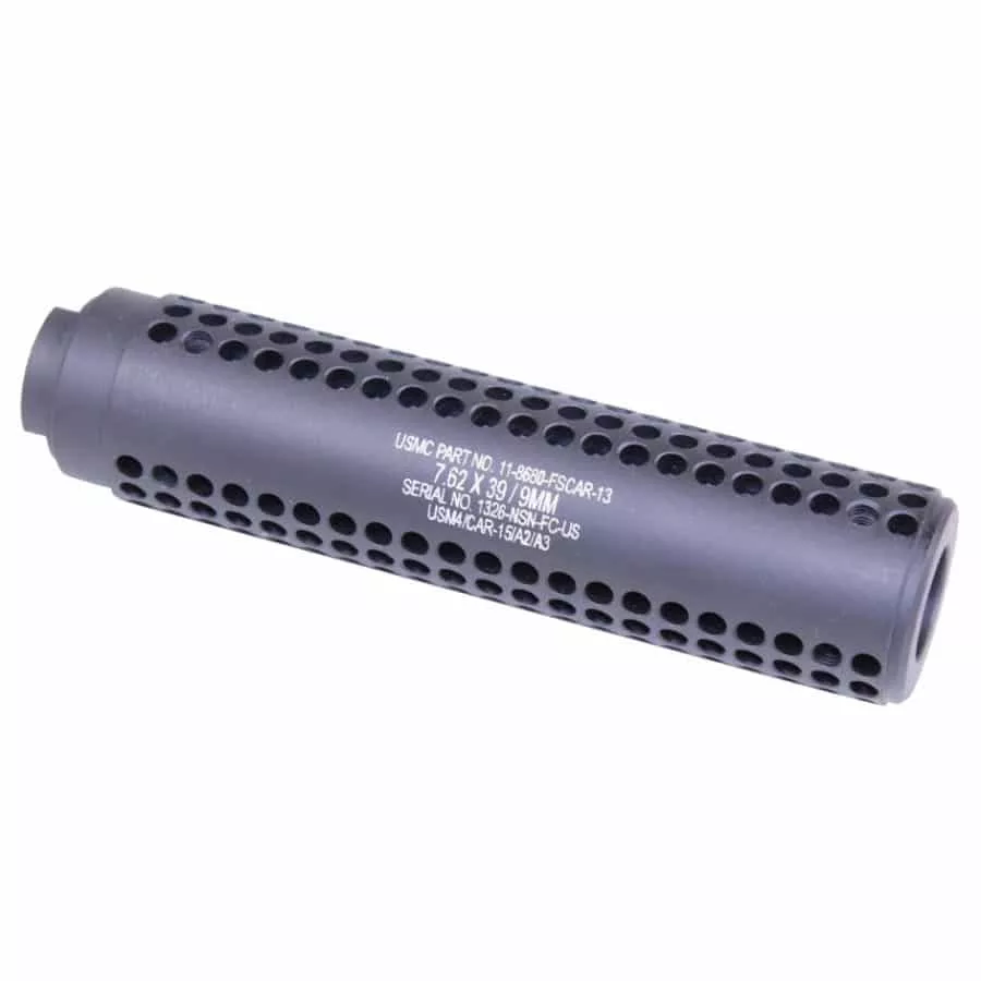 Guntec 9mm 1/2x36 AR-15 GEN2 SOCOM FAKE Suppressor AR15 Slip Over Sleeve or Extension