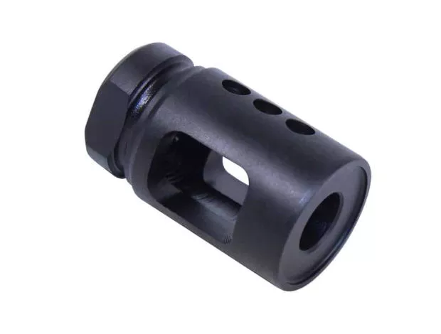 Guntec USA .308 Micro Comp Steel AR10 Short Compensator Mini Brake 7.62 300BLK AR-10 Nitride Comp