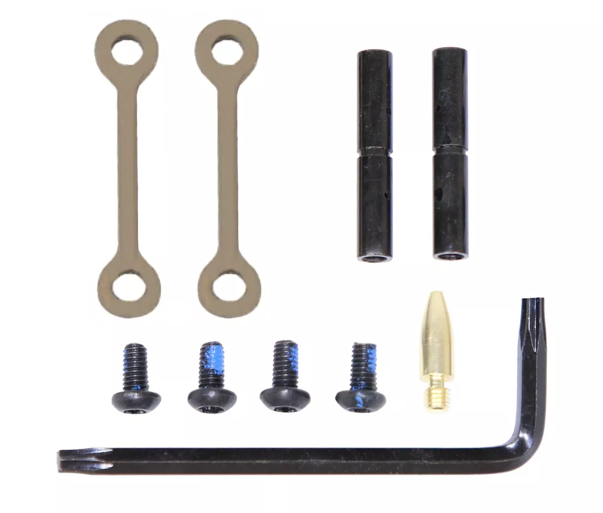 Guntec USA AR-15 Anti-Rotational Trigger/Hammer Pin Set - FDE