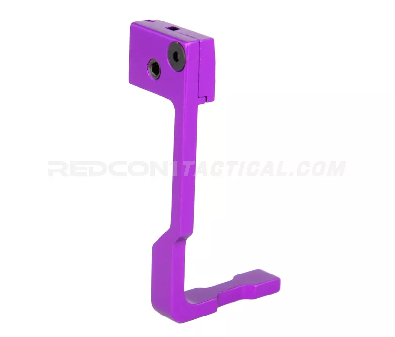 Guntec USA AR-15 Extended Bolt Catch Release - Anodized Purple