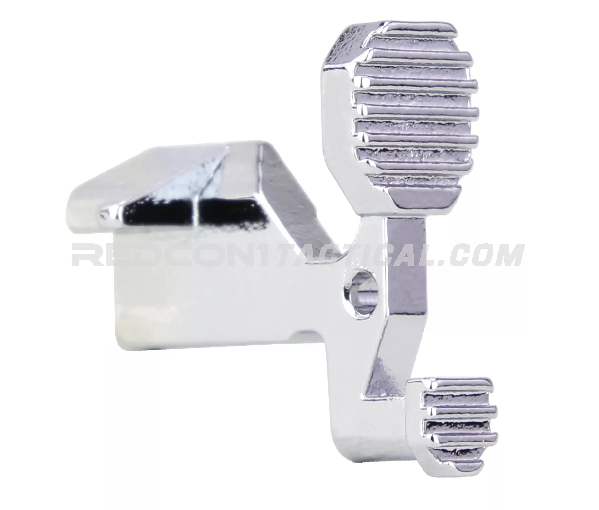 Guntec USA AR-15 Extended Ergonomic Bolt Catch - Chrome