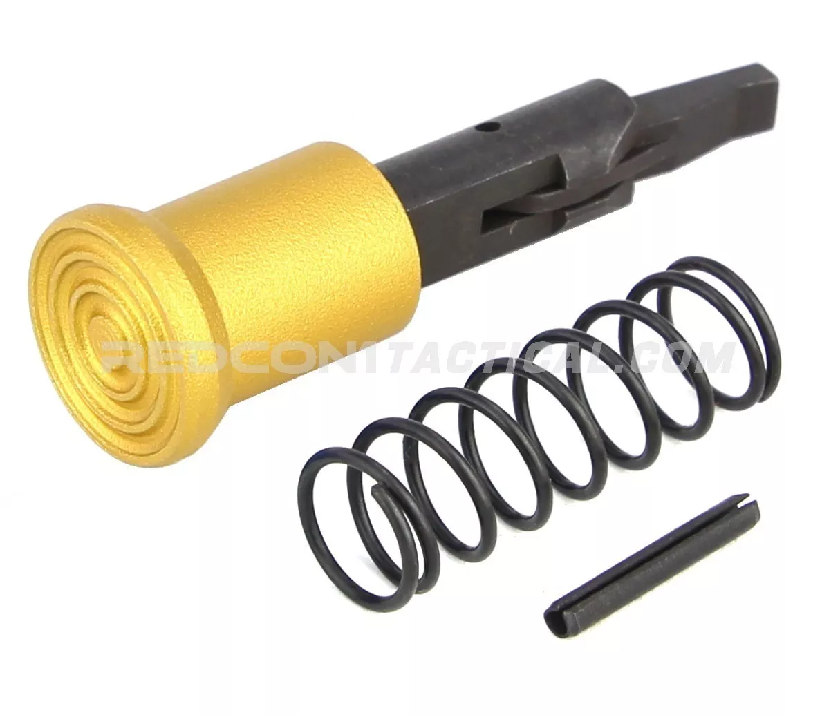 Guntec USA AR-15 Forward Assist Assembly - Anodized Gold