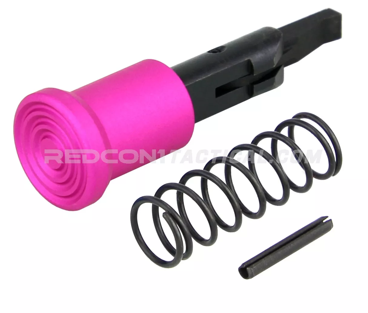 Guntec USA AR-15 Forward Assist Assembly - Anodized Pink