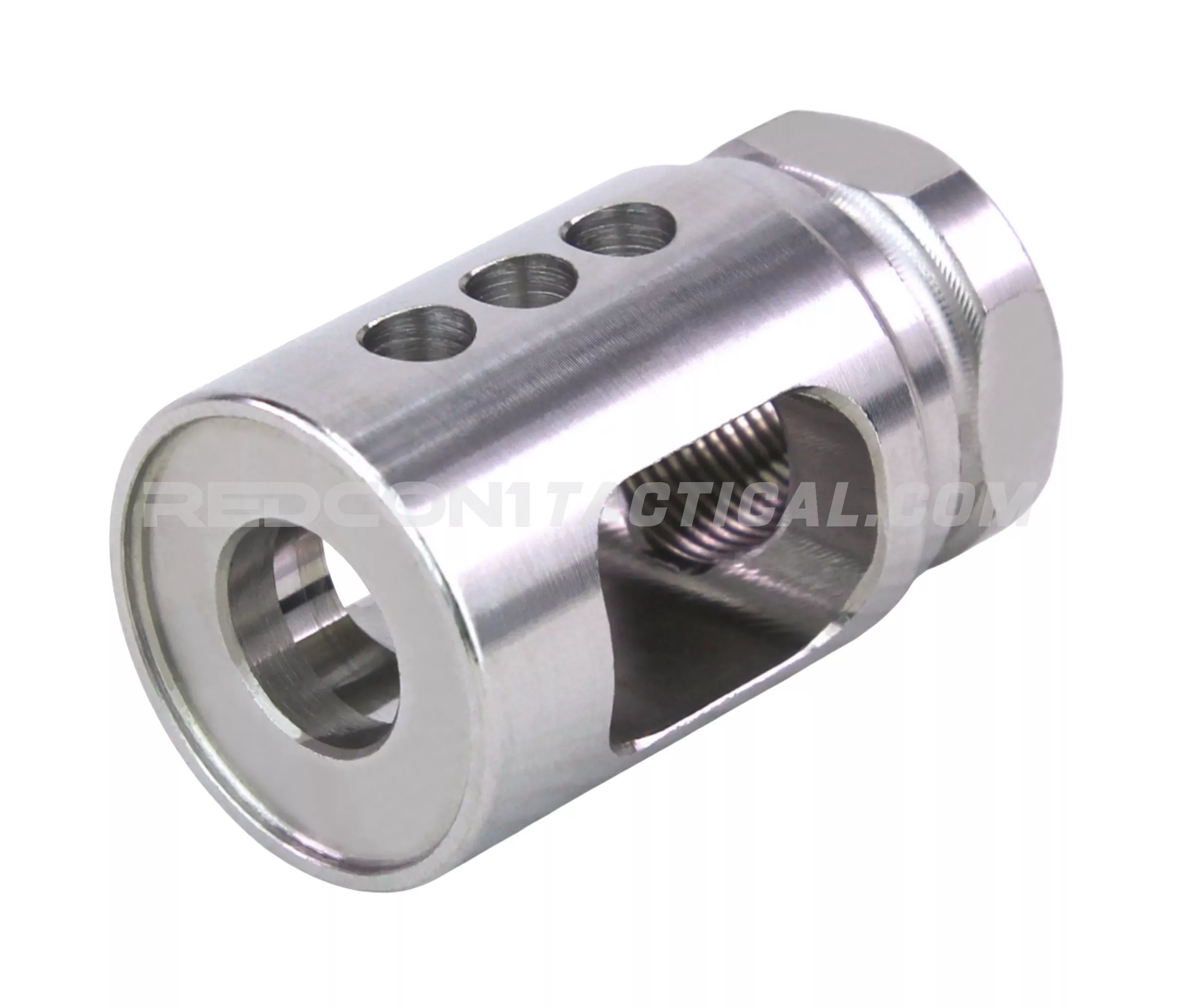 Guntec USA AR-15 Micro Comp Steel Compensator - Stainless Steel