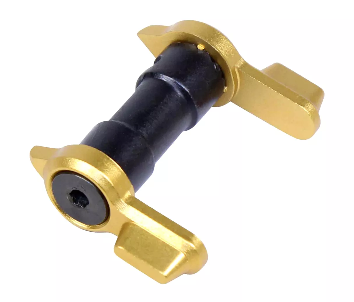 Guntec USA AR-15 Multi Degree Short Throw Ambi Safety - Anodized Gold