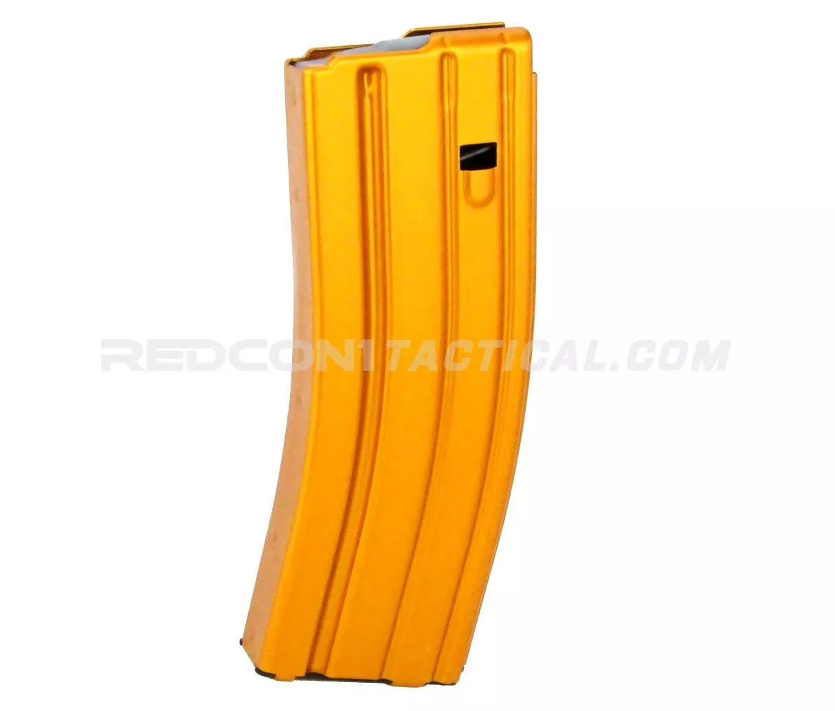 Guntec USA AR 5.56 Aluminum 30-round Magazine with Anti-Tilt Follower - Anodized Orange