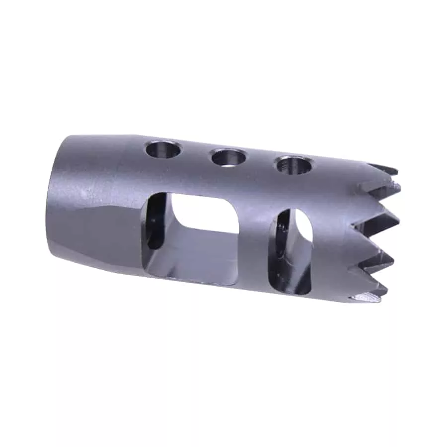 Guntec USA Made Centurion Recoil Reducing Muzzle Brake AR10 308 Flash Hider (Black)