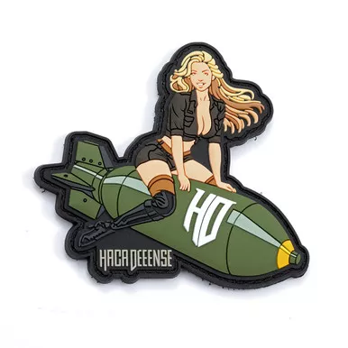 Haga Defense "Bombs Away" Pin-up Patch