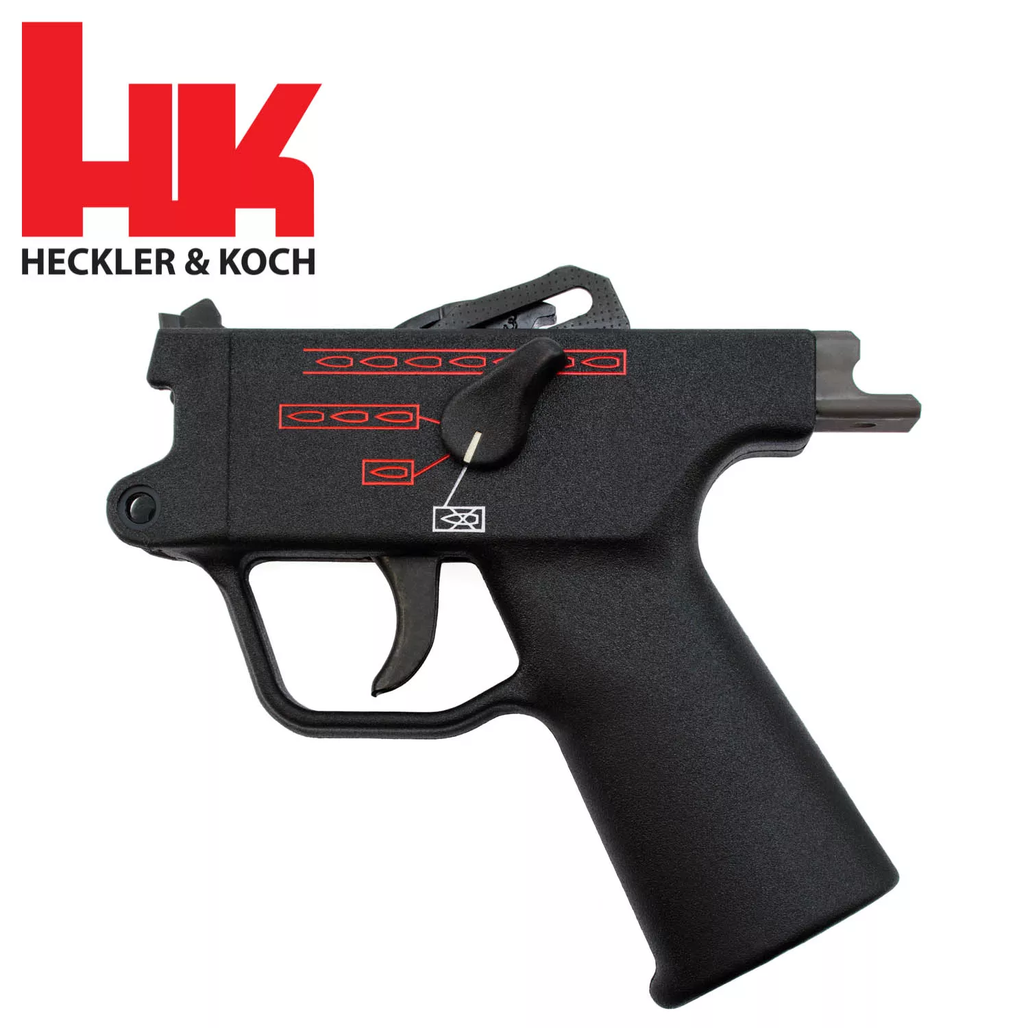 Heckler & Koch MP5 Complete 4-Position Burst Trigger Group, 0,1,3,F - New