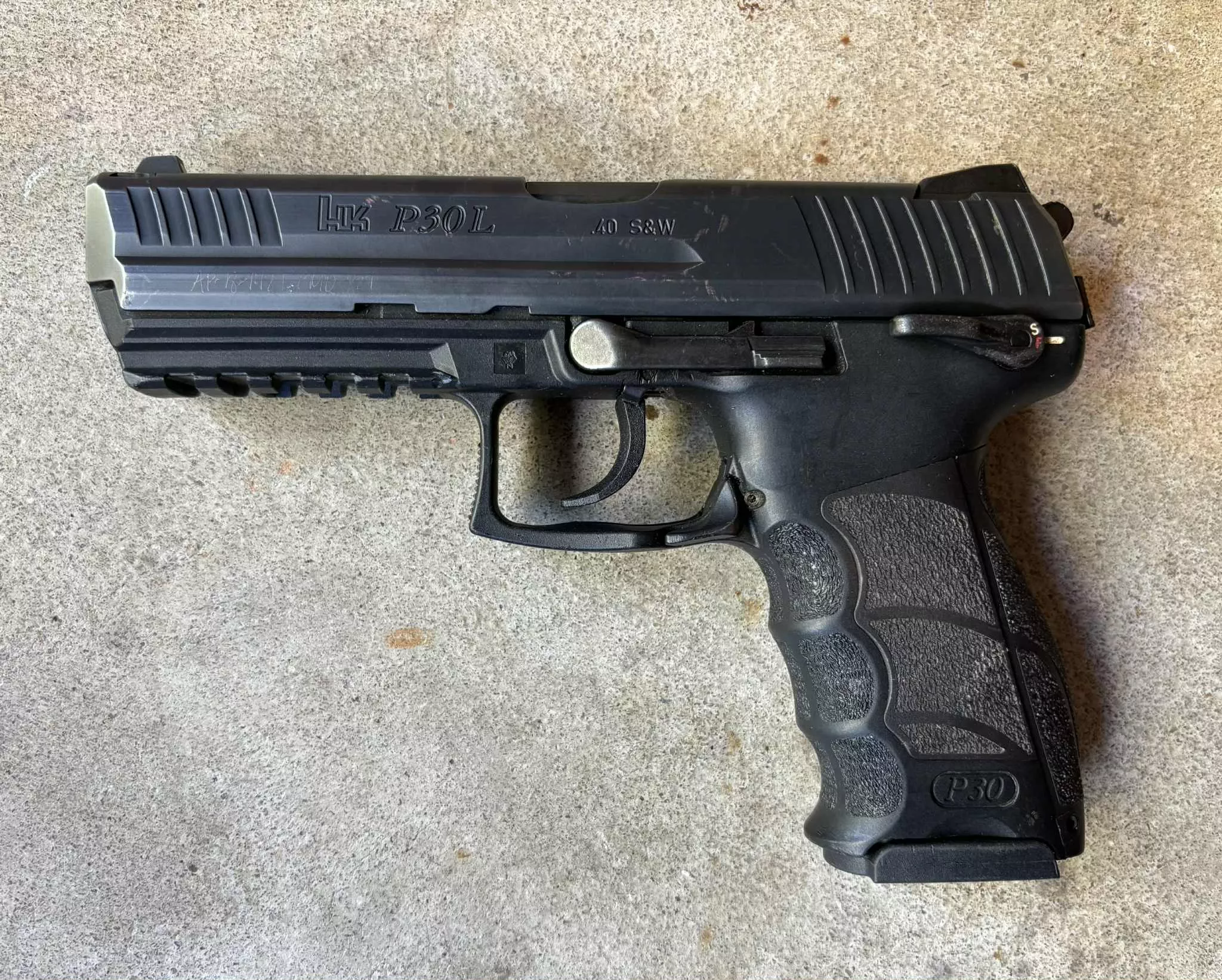 Heckler & Koch P30L 40 S&W Handgun - Used