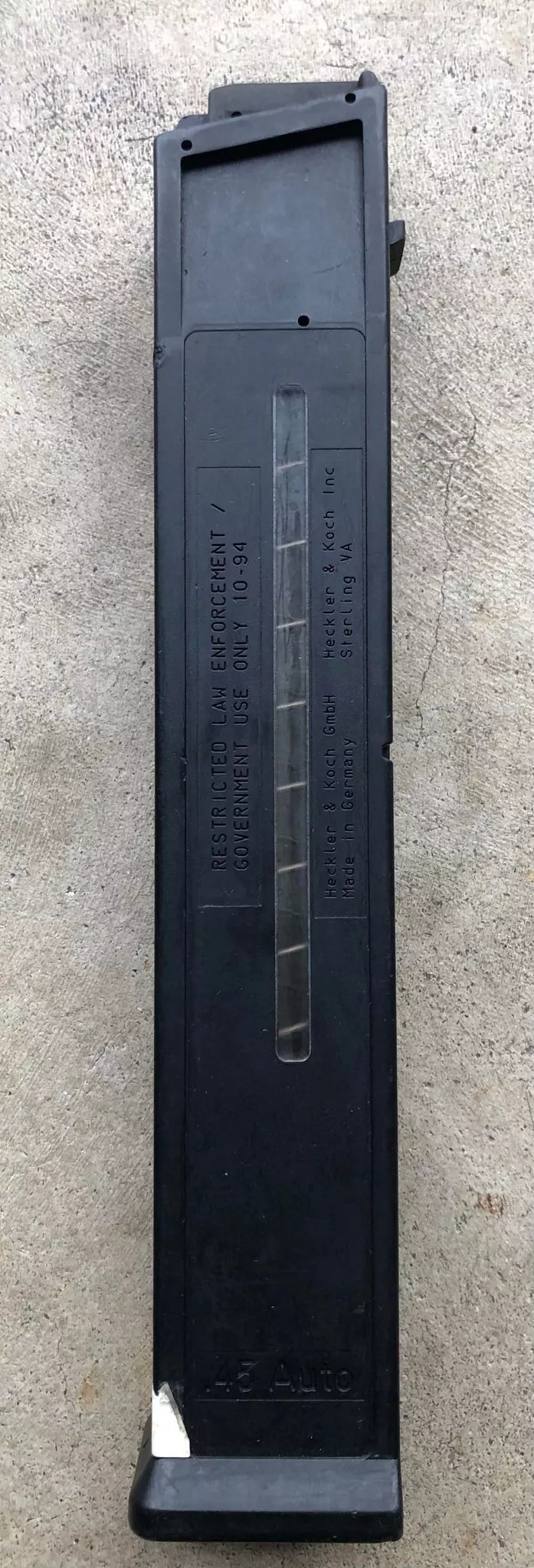 Heckler & Koch UMP45 25-Round Magazines - LEO/Restricted Marked