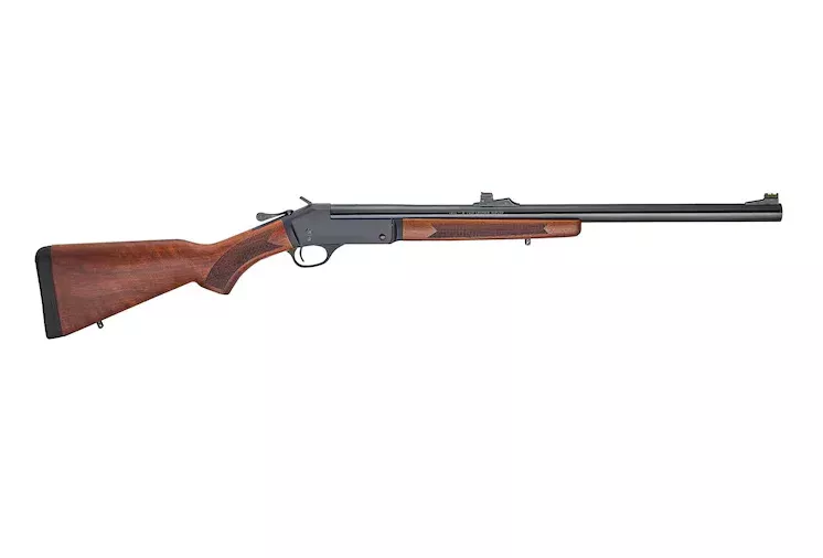 Henry SS Slug Single Shot 12 Gauge Shotgun 24″ Blued Barrel Walnut Field Stock