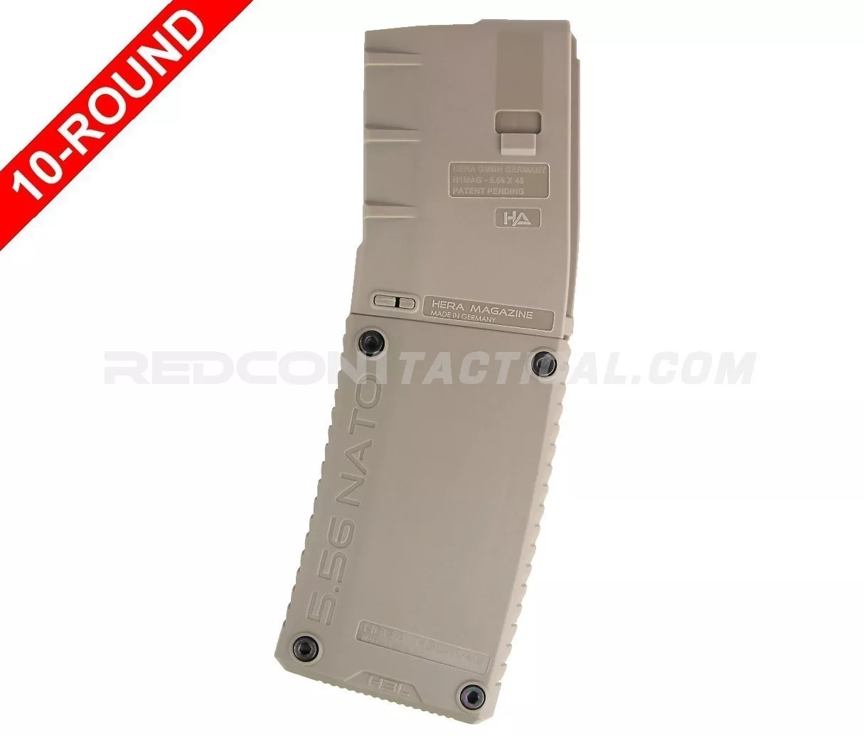 HERA Arms H3L-P 10-Round Full Body Size Magazine 5.56 - Tan