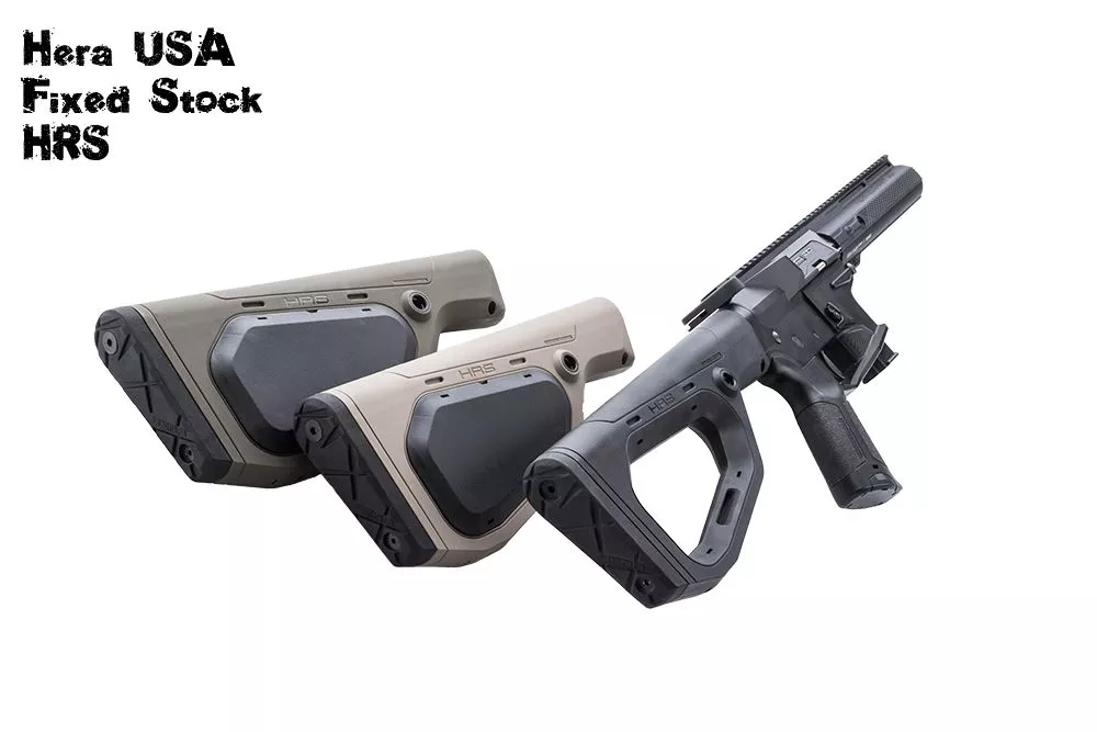 HERA Arms Rifle Stock BLK or TAN HRS AR15 AR-15