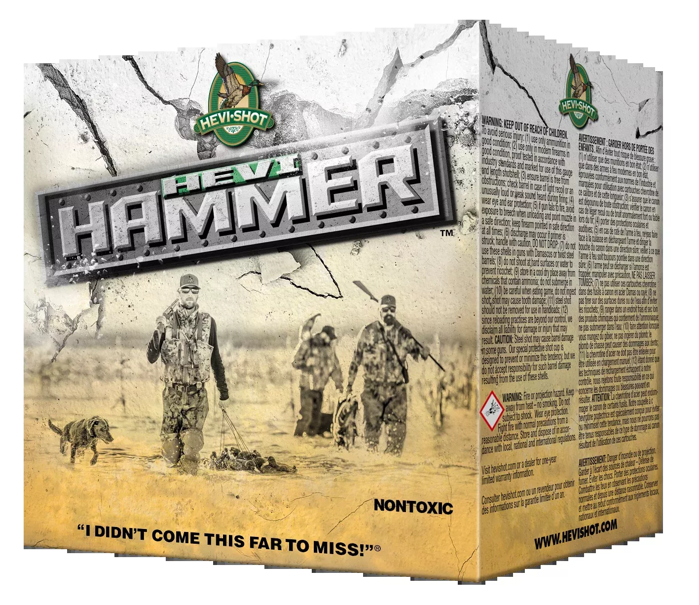 Hevishot HEVI-Hammer Waterfowl 12 Gauge 3-1/2" BB 1-1/2 oz Steel/Bismuth Shotshells HS28388
