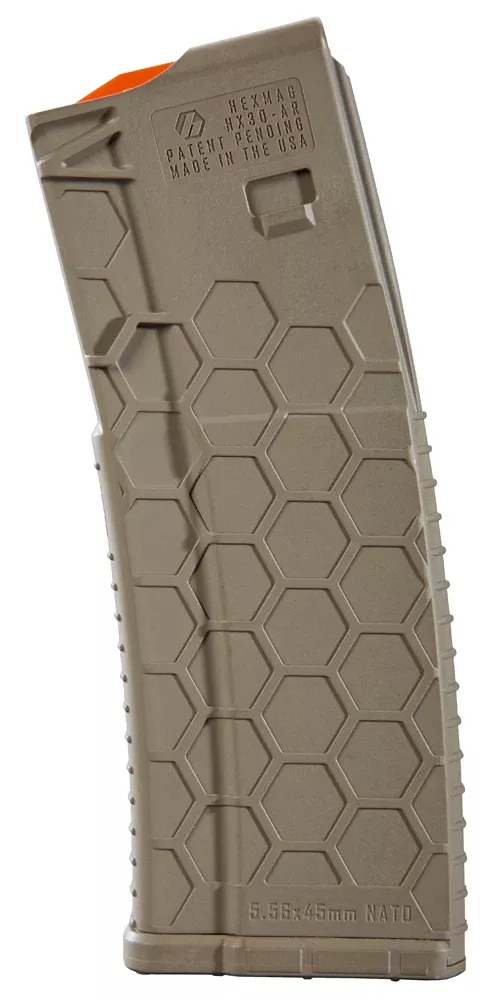 Hexmag HX30ARFDE Series 2Flat Dark Earth Detachable 30rd Multi-Caliber for AR-15