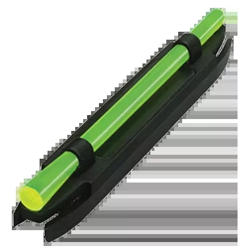 Hiviz S-Series Magnetic Front Shotgun Sight – Green Fiber Optic, Ultra-Narrow Rib 0.171–0.265 in, S200G