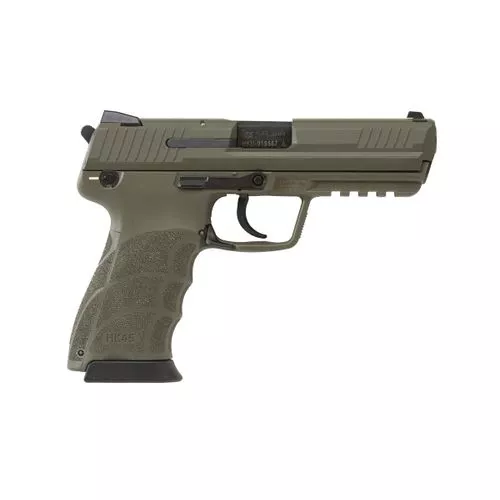 HK HK45 V1 DA/SA .45 ACP Handgun 2-10 Round Magazines Green frame and Slide (Display Model Reduced Price)