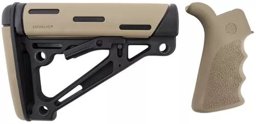 HOGUE AR15 KIT GRP/STCK MIL SPEC FDE