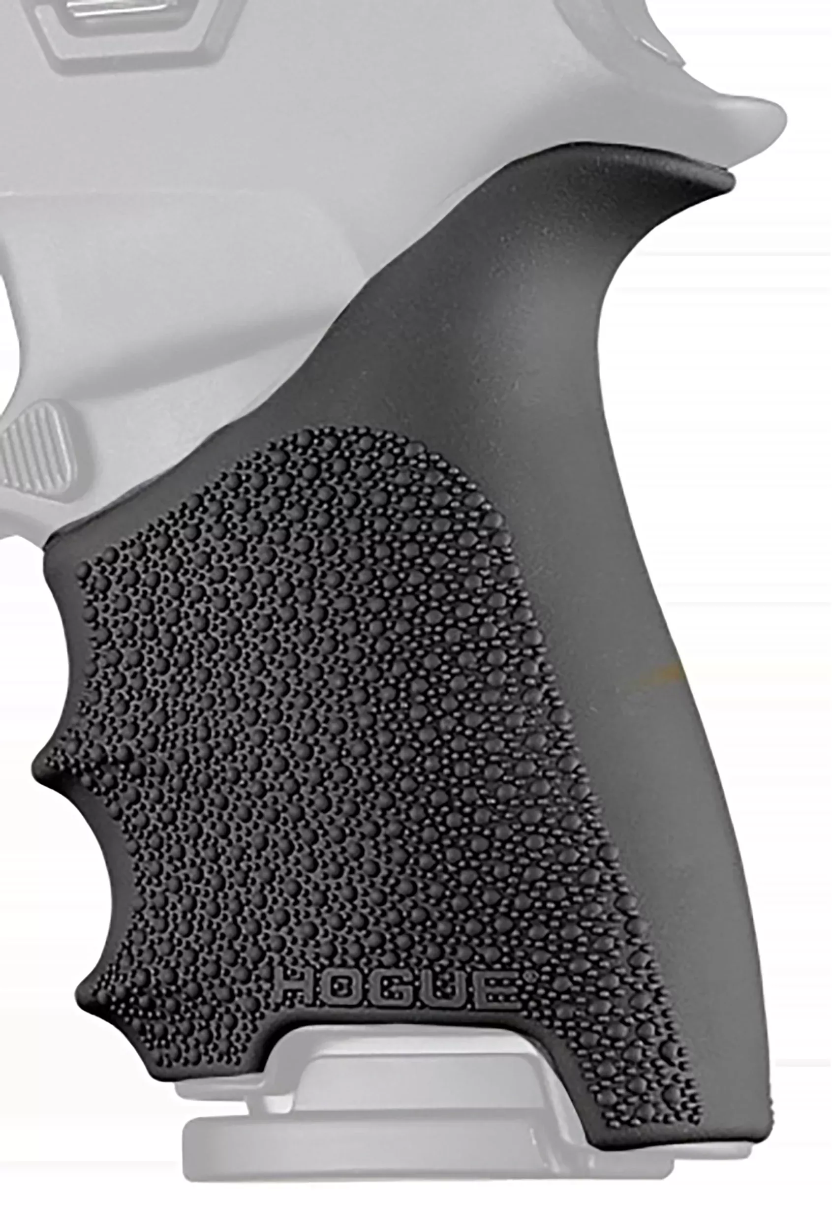 Hogue HandALL Beavertail Grip Sleeve for Sig Sauer P320 Compact, Black Rubber 17610
