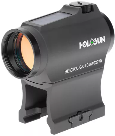 Holosun 503 Micro Sight 1x20mm 2 MOA Green Dot 65 MOA Circle - Black