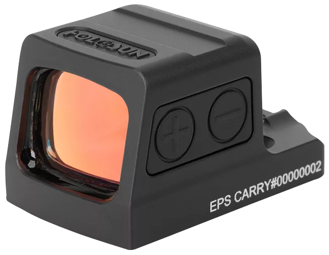 Holosun EPSCARRYRD6 EPS CarryBlack Anodized 1 x0.58" x 0.77" 6 MOA Red Dot