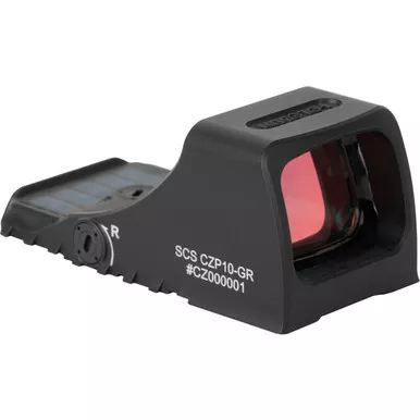 Holosun SCS-P10-GR Solar Charging Green Dot Sight - CZ P10 Model - 32 MOA Circle & 2 MOA Dot