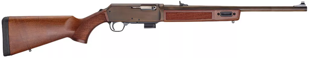 HOMESTEADER 9MM 18.66IN NON THREADED BARREL POST FRONT SIGHT ADJUSTABLE APERTURE REAR SIGHTM-LOK SLOTS BRUSHED BRONZE GLOCK MAG WELL 1-5RD 1-10RD MAG