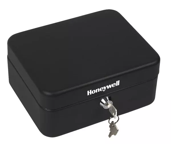 Honeywell 6111 Convertible Cash & Key Box (10 Keys) with Key Lock