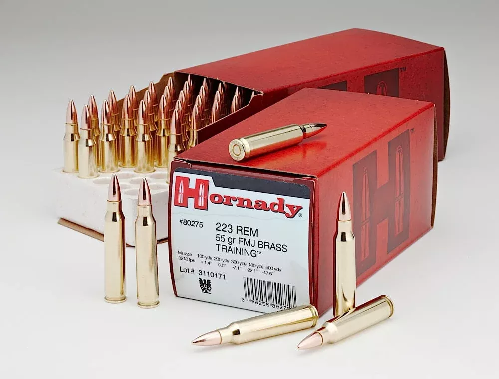 HORNADY .223 Remington 55gr FMJBT 50rd box
