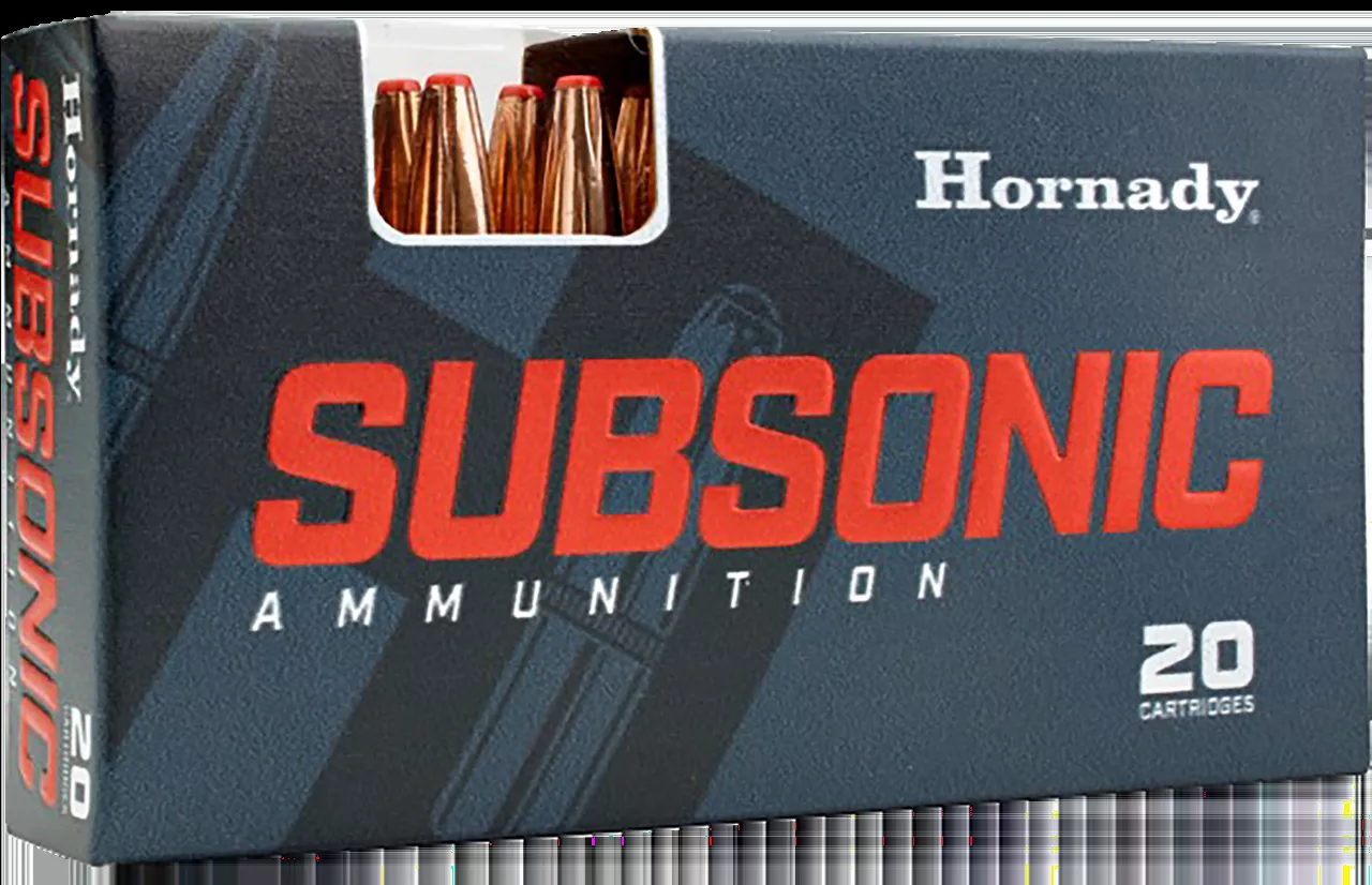 Hornady .338 ARC Subsonic 307gr Sub-X Ammo