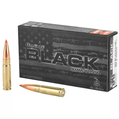 Hornady BLACK 300 AAC Blackout 208 Grain A-MAX - 20 Round Box
