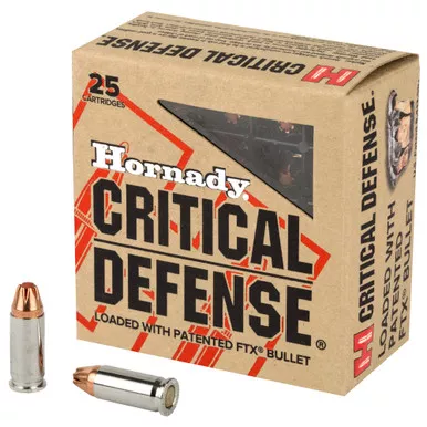 Hornady Critical Defense 25 ACP 35 Grain FlexTip - 25 Round Box