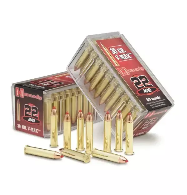 Hornady Varmint Express .22 WMR Ammunition 50 Rounds V-MAX PT 30 Grain