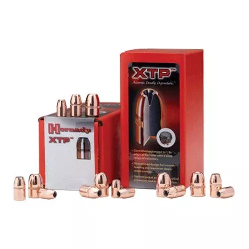 Hornady XTP Extreme Terminal Performance Handgun Bullets, .38 Cal .357 158gr, 100-Count – HOR35750
