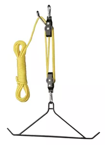 HS SKINNING GAMBREL & HOIST - 4:1 RATIO 600LBS