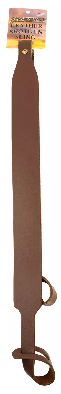 Hunter Company 065533 PlainBrown Leather, For Shotgun
