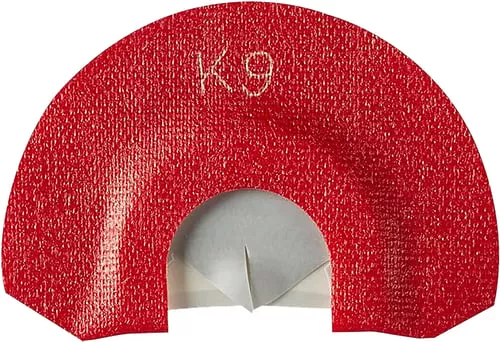Johnny Stewart Wildlife Calls HSJSDIA7 K9s Predator Diaphragm Attracts Turkey Species Red