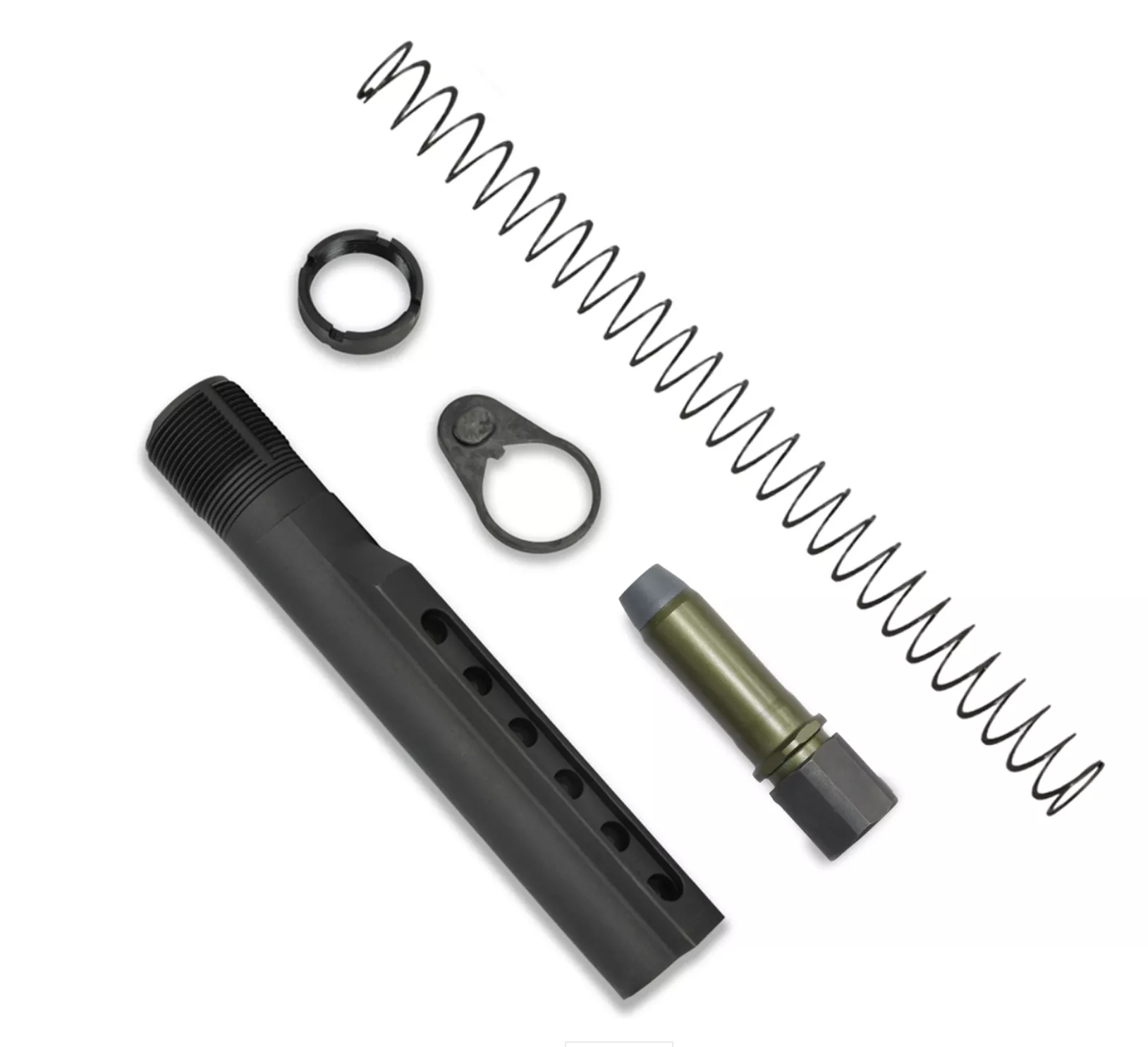 KAK K-SPEC Enhanced AR15 Buffer H1 3.8oz "Entire Buffer Kit" (Reduces Felt Recoil)