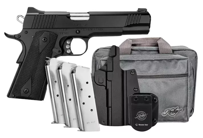 Kimber Custom LW KCB 45 ACP Pistol 5″ Barrel 7+1 Round Black