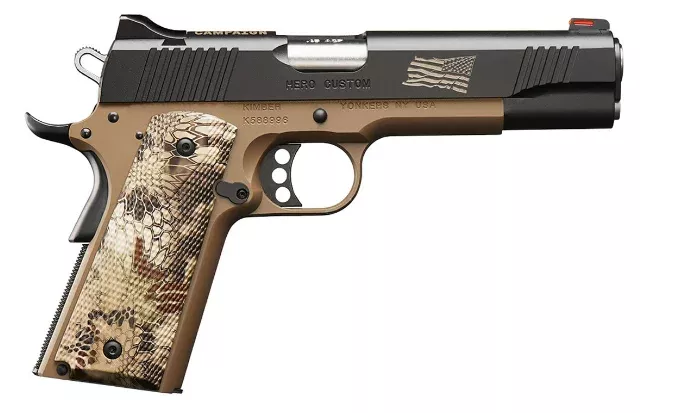Kimber Hero Custom 45 ACP Special Edition Boot Campaign Pistol