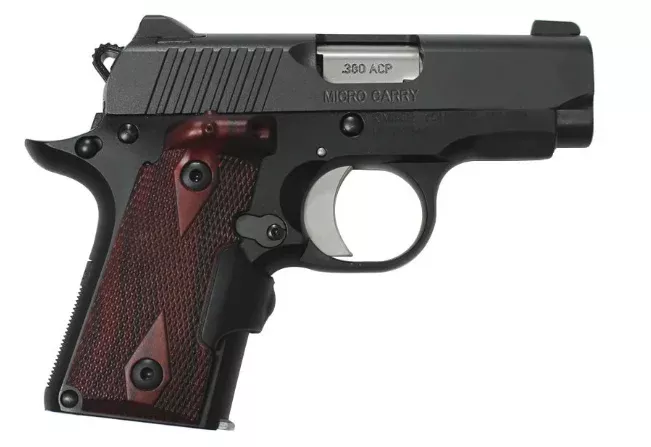 Kimber Micro Carry 380 Auto with Crimson Trace Lasergrips