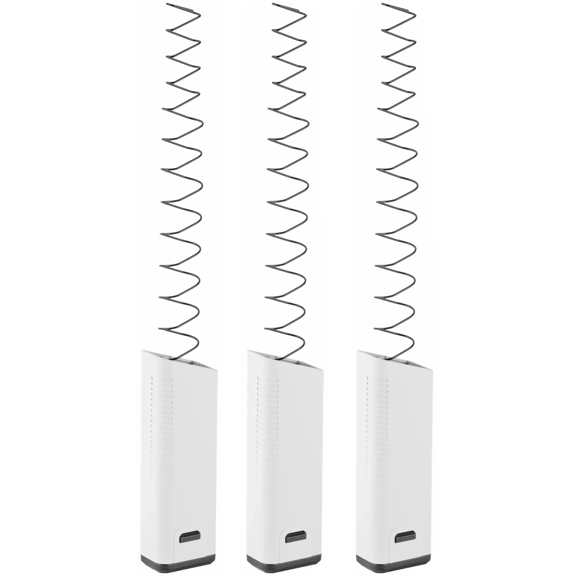 KRISS MagEx2 Magazine Extension Kit for Glock 21 .45 ACP, Alpine White 3-Pack KVA-MX2K45AP01