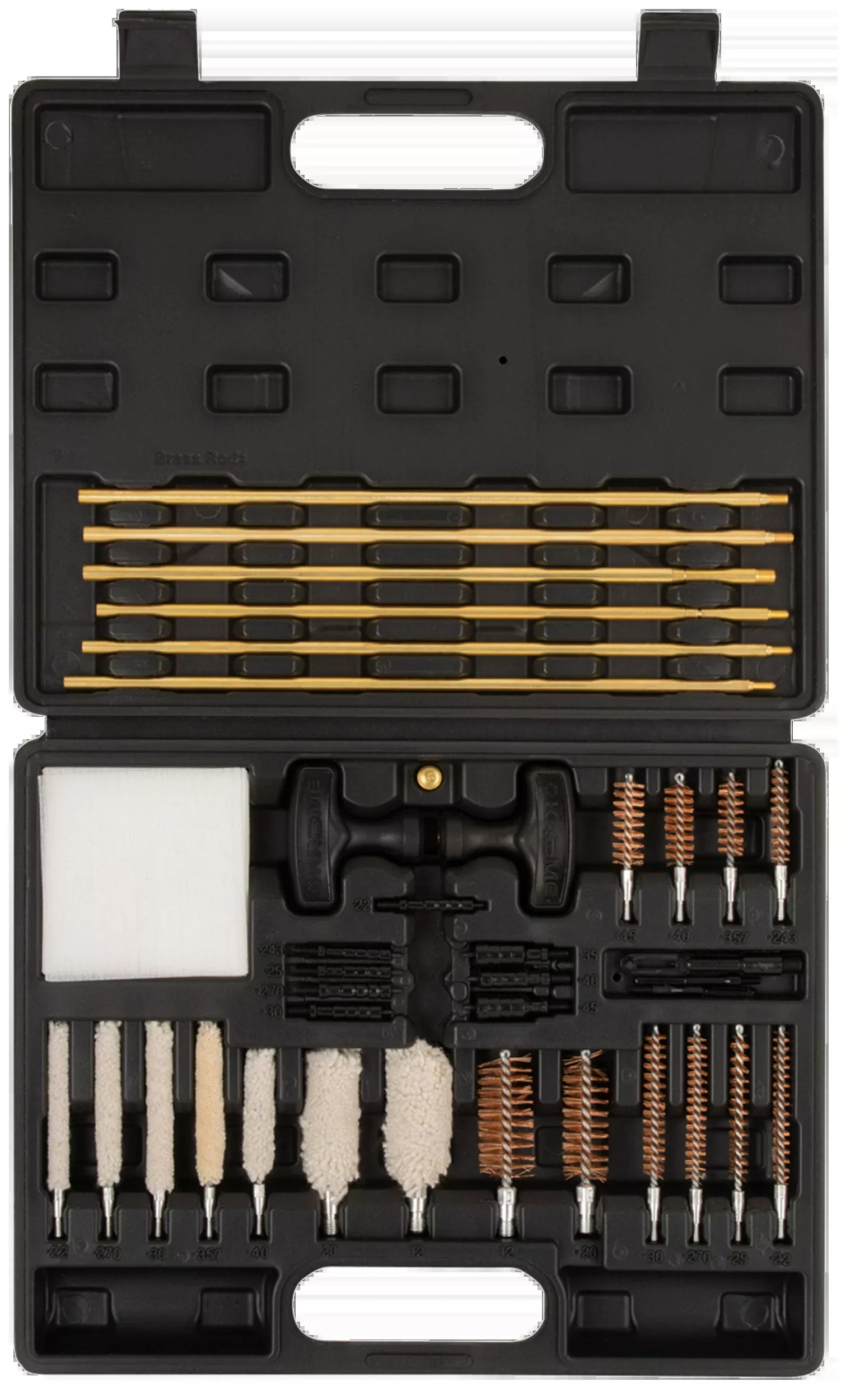 Krome Universal Gun Cleaning Kit, Molded Case, Multi-Caliber 37-Piece Set 70562