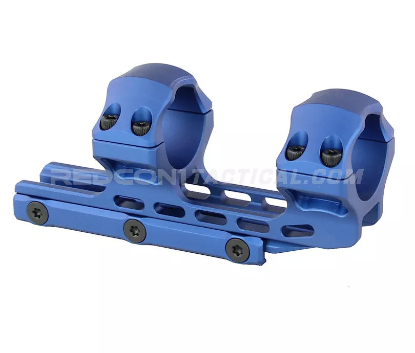 Leapers UTG ACCU-SYNC 30mm High Profile 34mm Offset Scope Mount - Blue